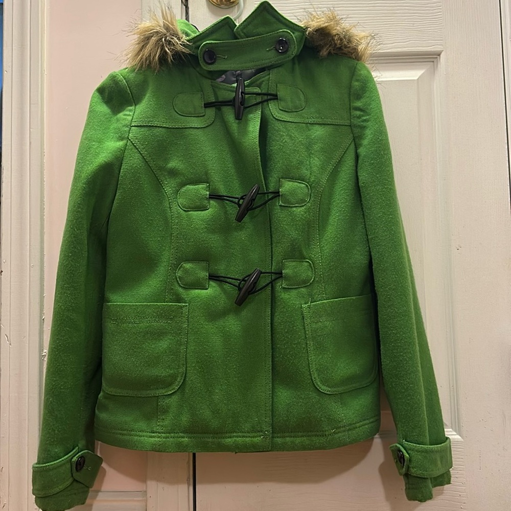 Fully lined Fall jacket with hoodie